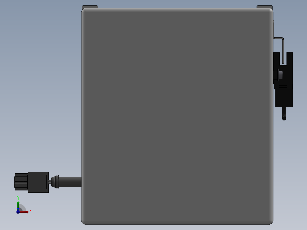 精密模组MY130-T10-750L-BM-P20B-C4-C前视图