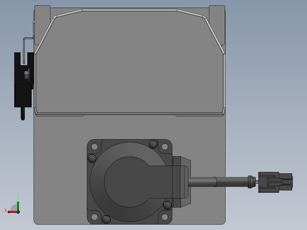 精密模组MY130-T10-750L-BM-P20B-C4-C后视图