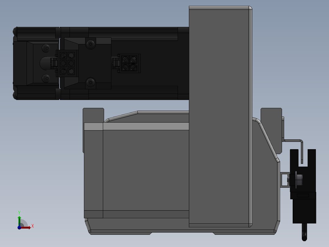 精密模组MT100-L78-2300-RU-M10-C4前视图