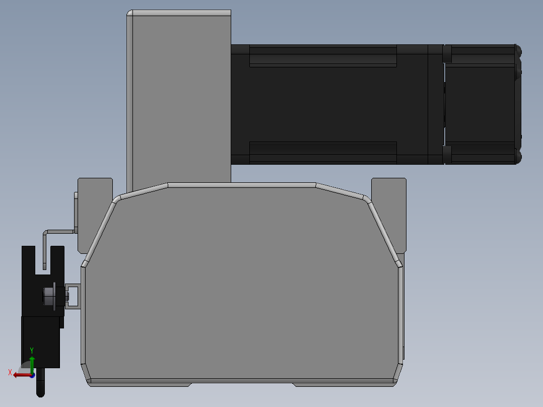 精密模组MT100-L78-2300-RU-M10-C4后视图