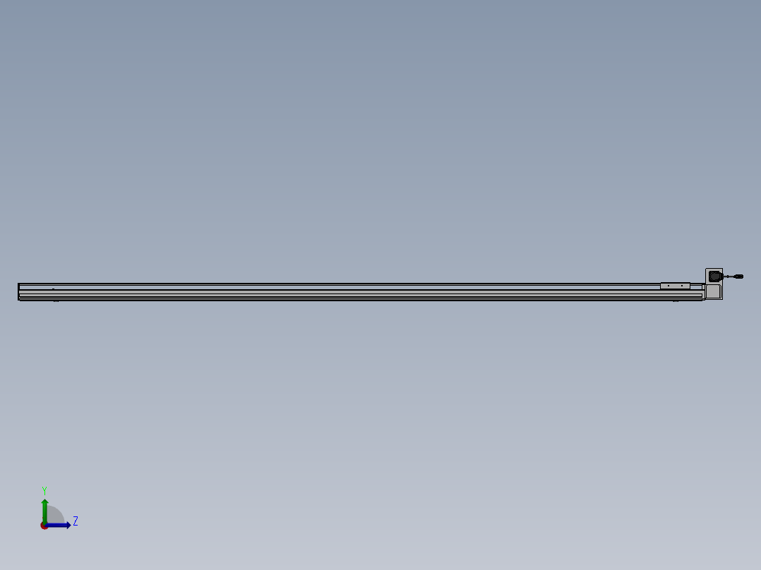 精密模组MT100-L78-2300-RU-M10-C4左视图