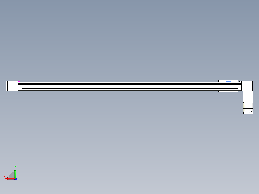 威洛博LB.GB同步带传动--欧规系列GB8-L192-S1800-BL-P75-K后视图