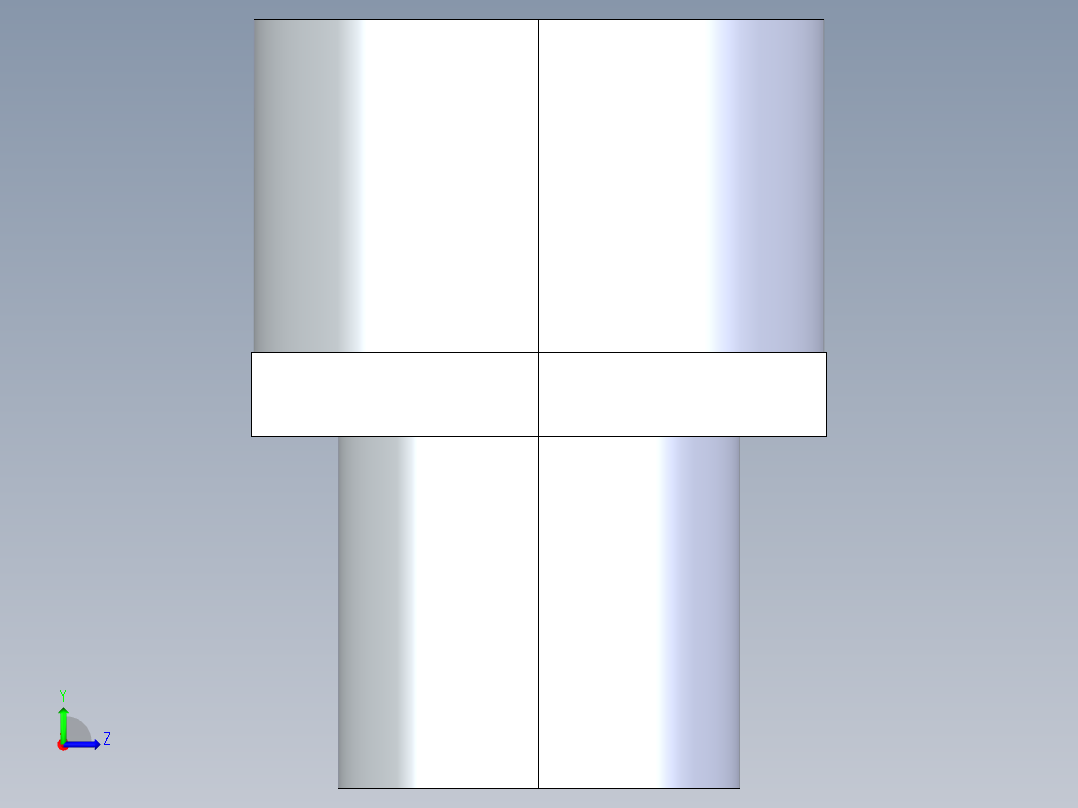 CPVC管件31-Sch80_PVC-Brass_SPIGxFPT_9878-007BR_0.75in左视图