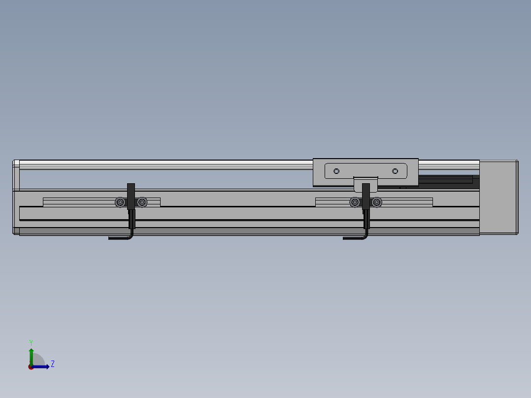 精密模组MY100-T10-200L-BL-P10B-C4-C左视图