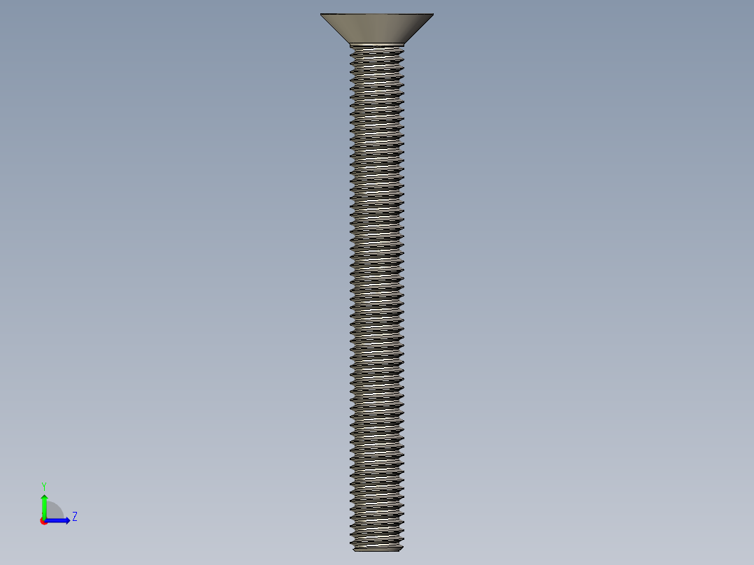 Screw_ISO_10642_M8x80_A2.STEP左视图