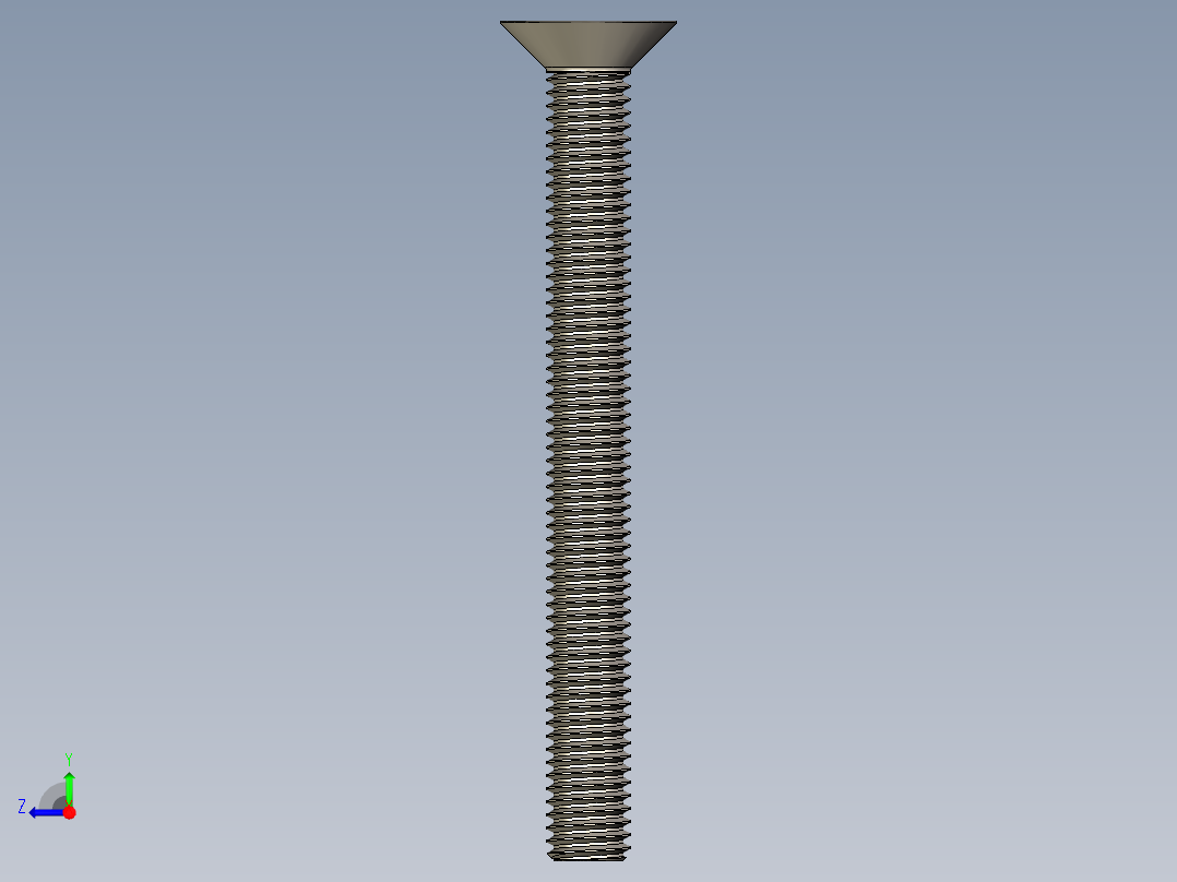 Screw_ISO_10642_M8x80_A2.STEP右视图