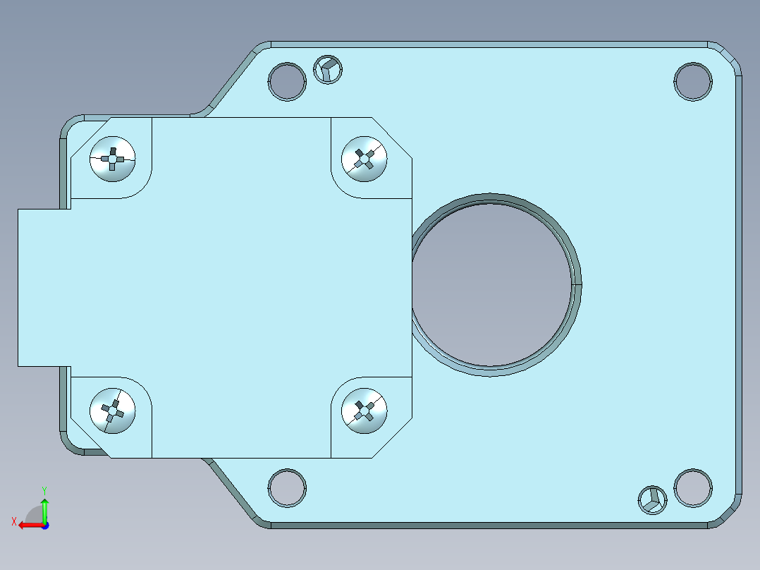 中空旋转平台GSB60-05K-OS ==774670==20后视图