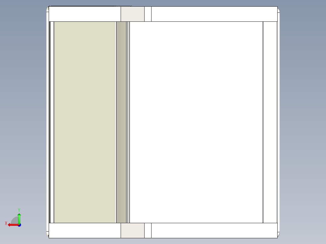 巴塞罗那椅子后视图