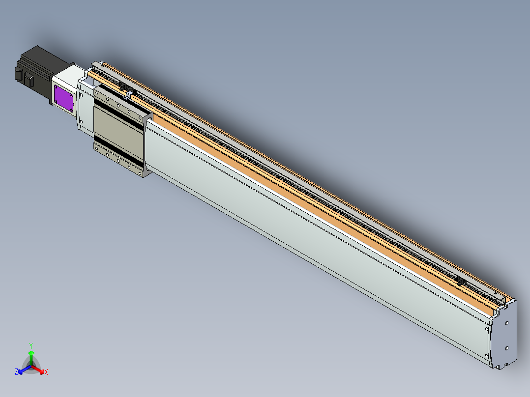 威洛博VF17-L20-C-S1050-BC-P75-C4正等轴测图