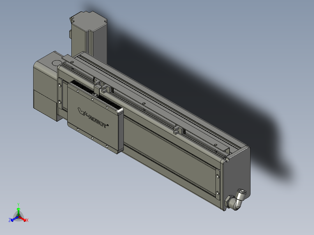 威洛博VBC12-S200-BLD-P40正等轴测图