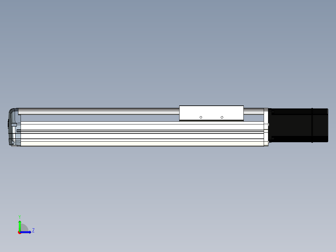 Toyo东佑达直线模组-ETH17-350-BC-M75左视图
