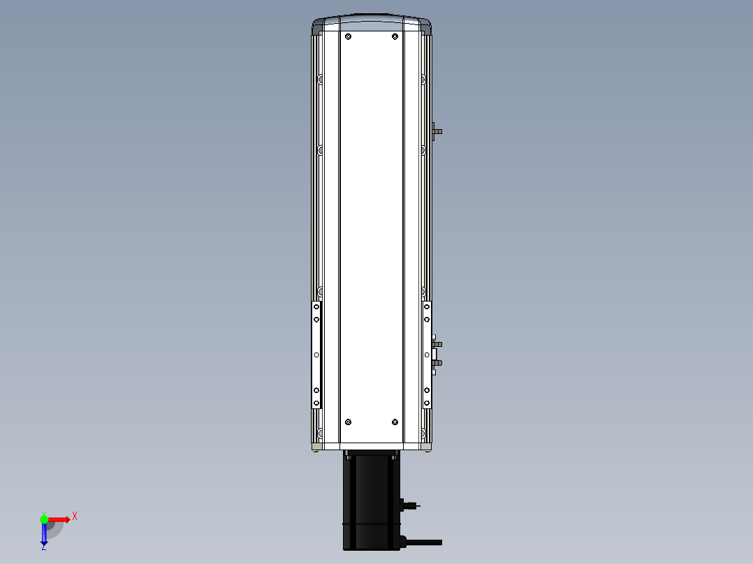 Toyo东佑达直线模组-ETH17-350-BC-M75俯视图
