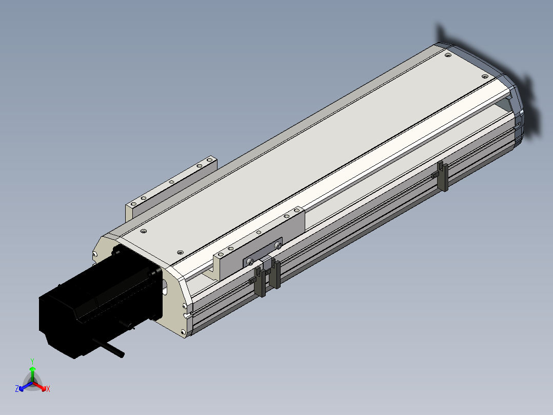 Toyo东佑达直线模组-ETH17-350-BC-M75正等轴测图