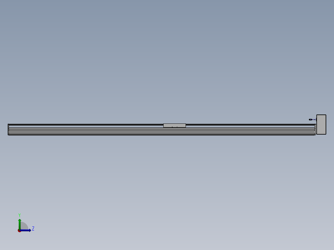 精密模组MT220-L150-2800-LU-M75-C4左视图