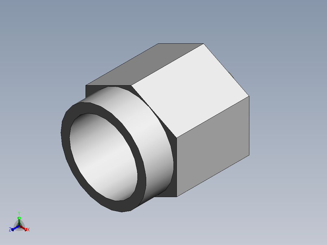 plug-sma正等轴测图
