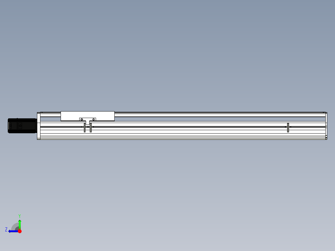 Toyo东佑达直线模组-ETH22-850-BC-400W右视图