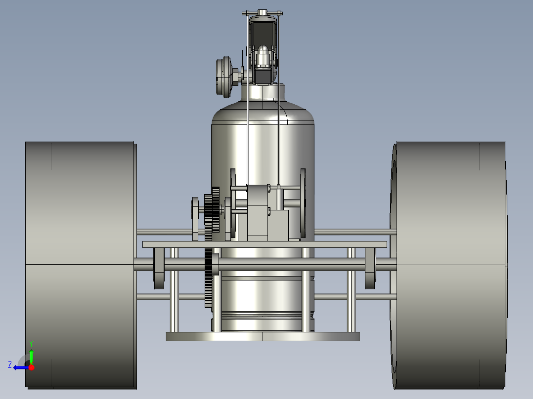 智能灭火小车设计 842437===三维通用格式+截图右视图