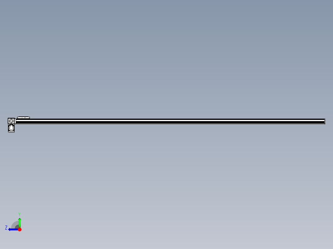同步带全封闭直线模组TPA-HCB-105D-90-L3000-LP-C-P20-N3右视图