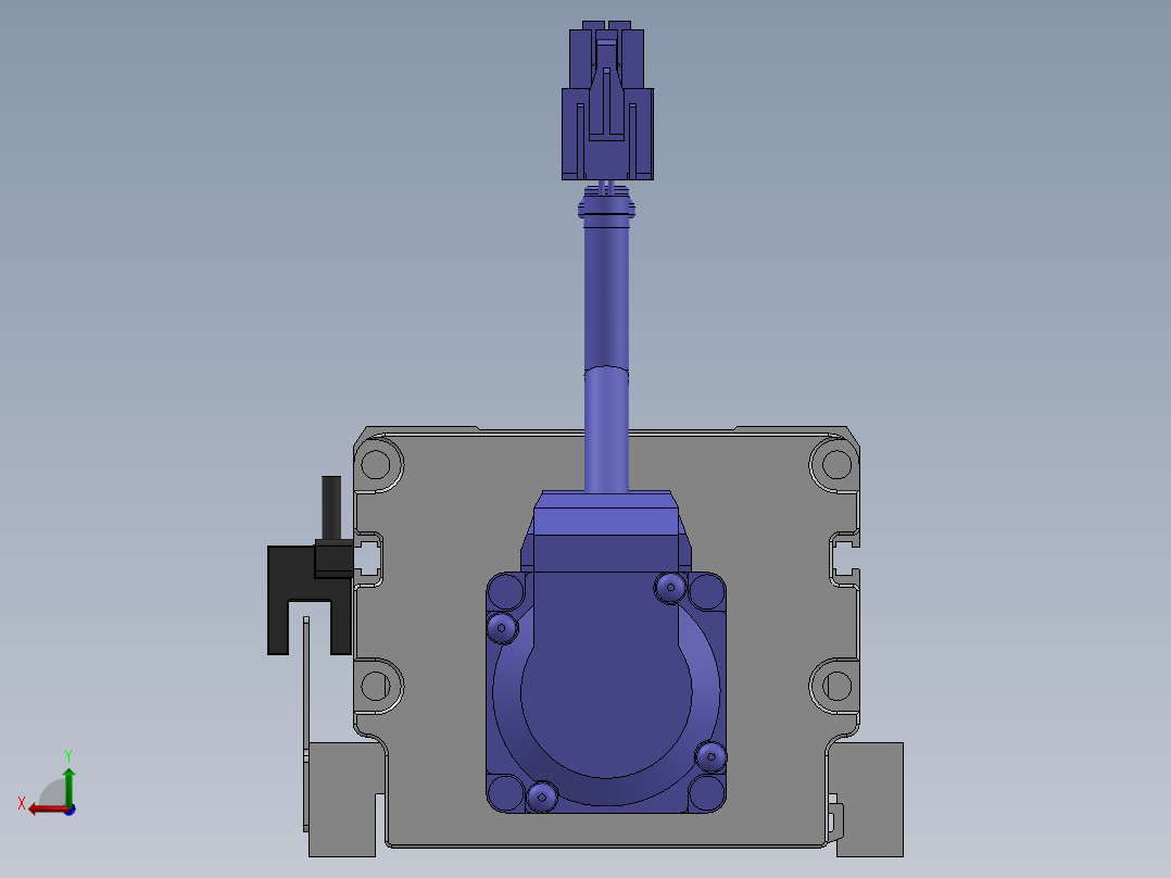 精密模组MY80S-T10-250L-P10B-BC-C4后视图