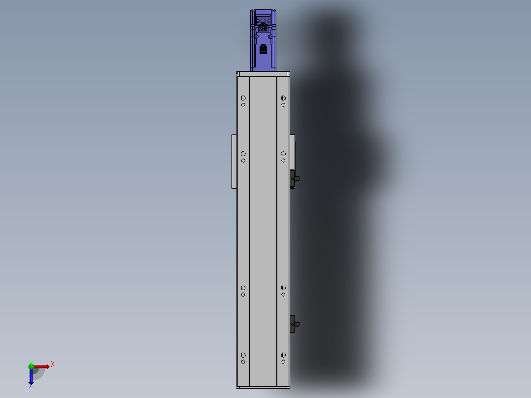 精密模组MY80S-T10-250L-P10B-BC-C4俯视图
