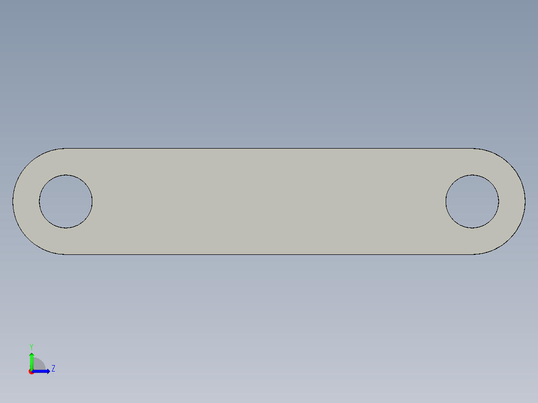 基恩士PZ2-51_bracket2_kc图纸模型左视图