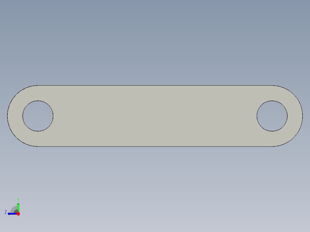 基恩士PZ2-51_bracket2_kc图纸模型右视图