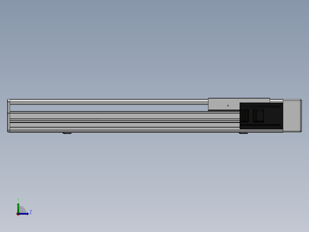 精密模组MY140-T10-400L-BR-P40B-C4-C左视图