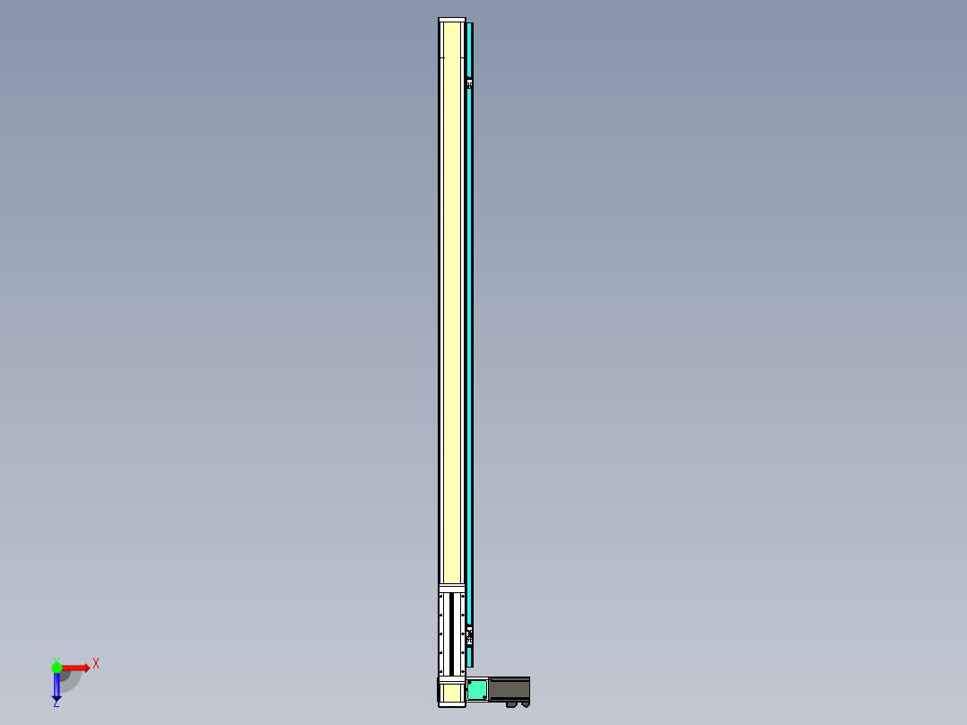欧规系列-LB6-L130-C-S1300-BL-P40-D3俯视图