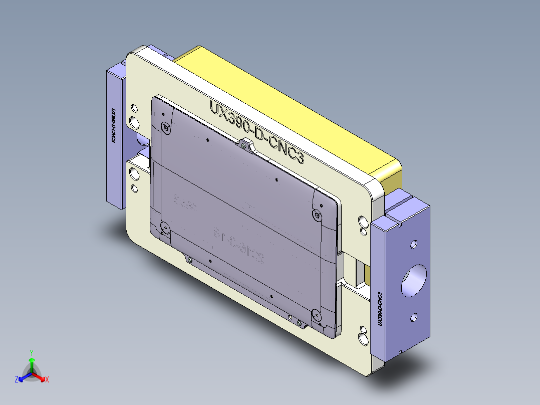 UX390-D-CNC3-0406正等轴测图