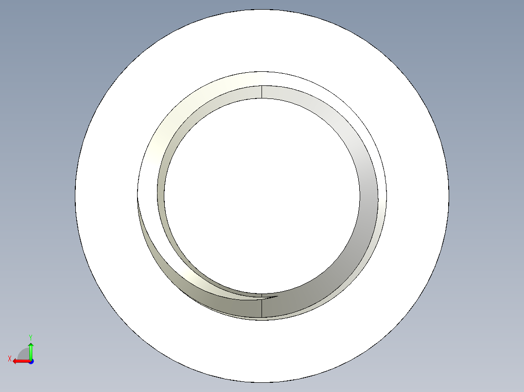 1_4in-28法兰头螺钉-1-4in-28 0.75long 12-point screws.IGS后视图