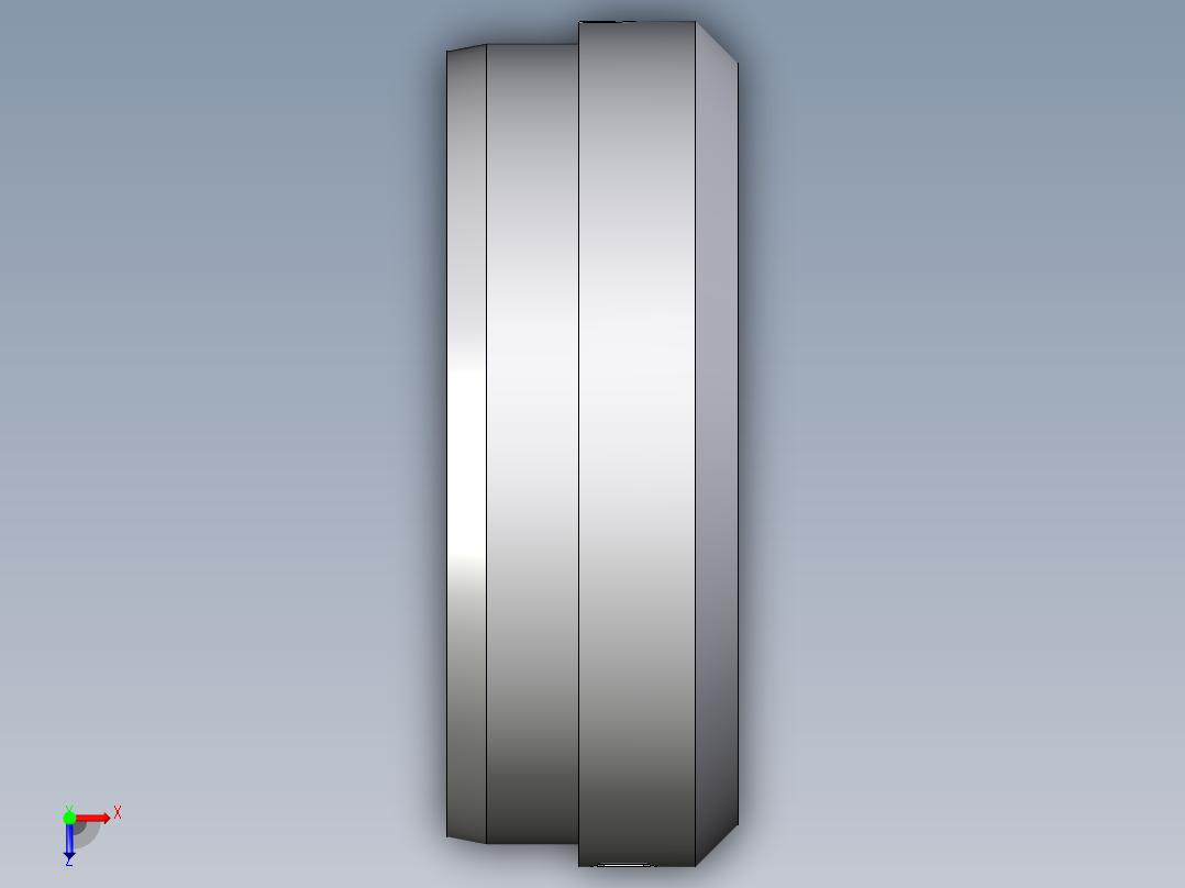 卡套式工业通用硬管接头EO_Progressive_ring_DPR28L71X俯视图