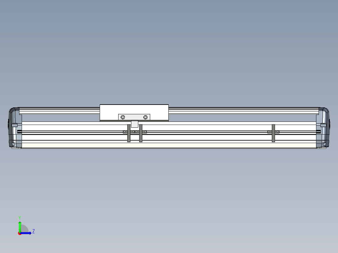 Toyo东佑达直线模组-ETH17-300-M-組合左视图