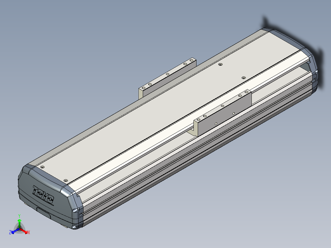 Toyo东佑达直线模组-ETH17-300-M-組合正等轴测图