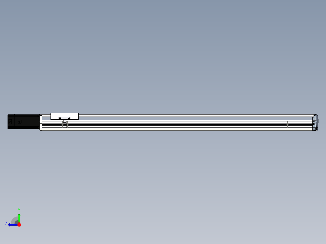 Toyo东佑达直线模组-ETH17-1250-BC-M75B右视图
