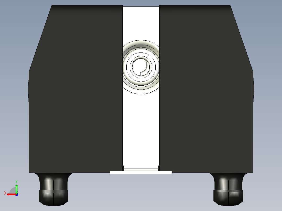 单电池支架SMT后视图