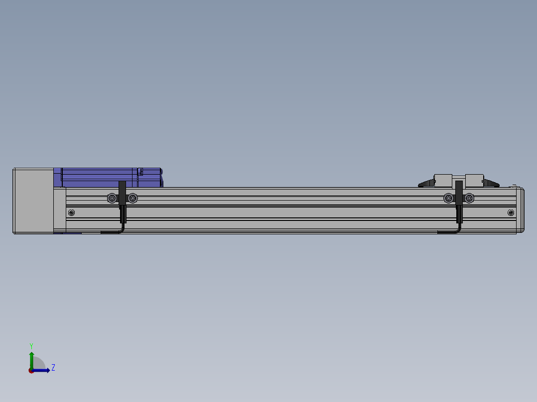精密模组MY50-T10-300-BR-P20B-C4-C左视图