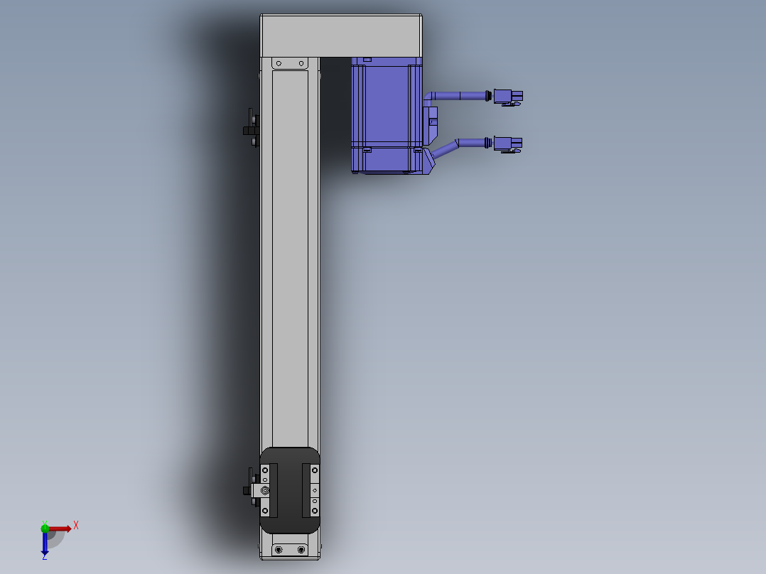 精密模组MY50-T10-300-BR-P20B-C4-C俯视图