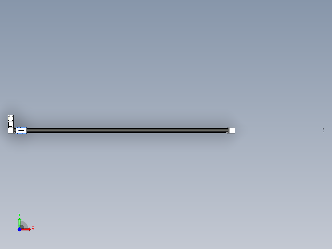 威洛博LB.GB同步带传动--欧规系列GB8-L192-S3350-BR-P75-K前视图