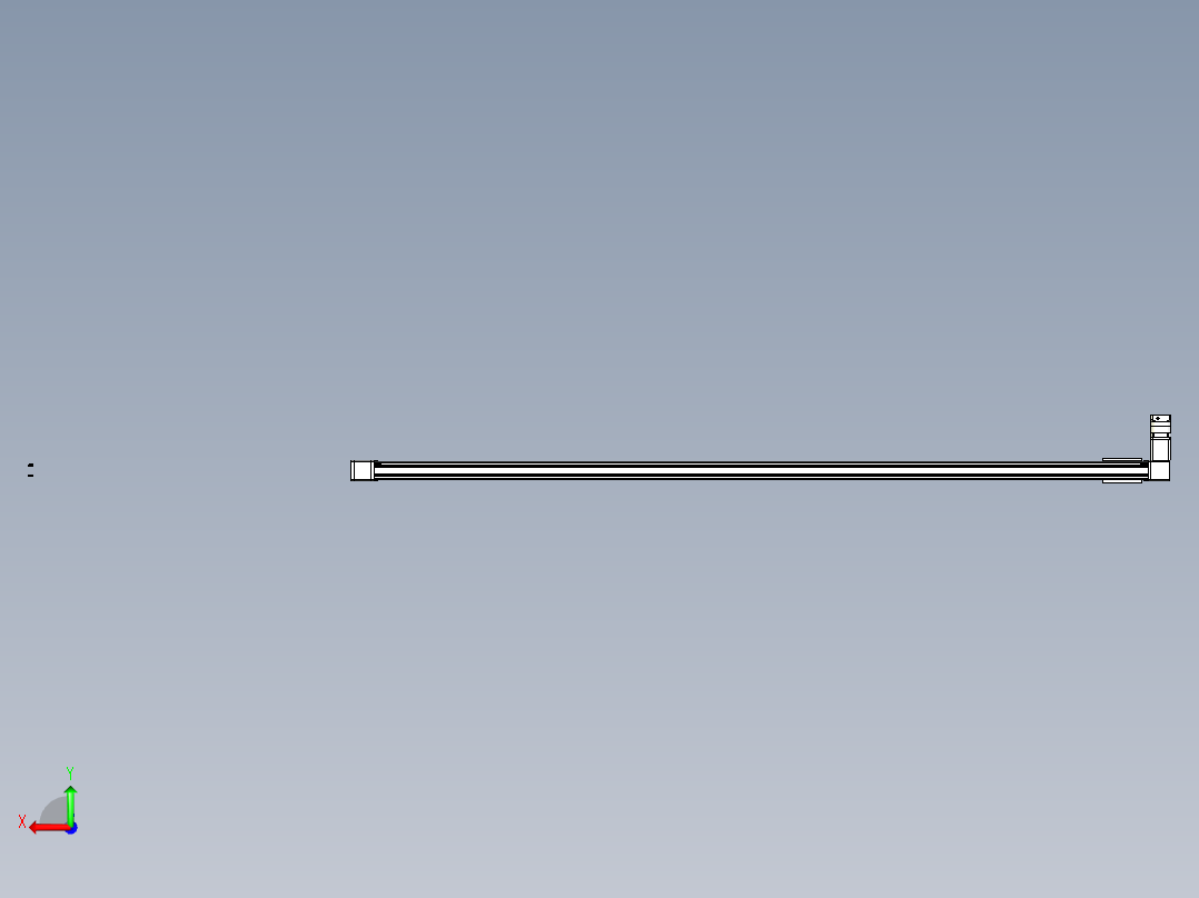 威洛博LB.GB同步带传动--欧规系列GB8-L192-S3350-BR-P75-K后视图