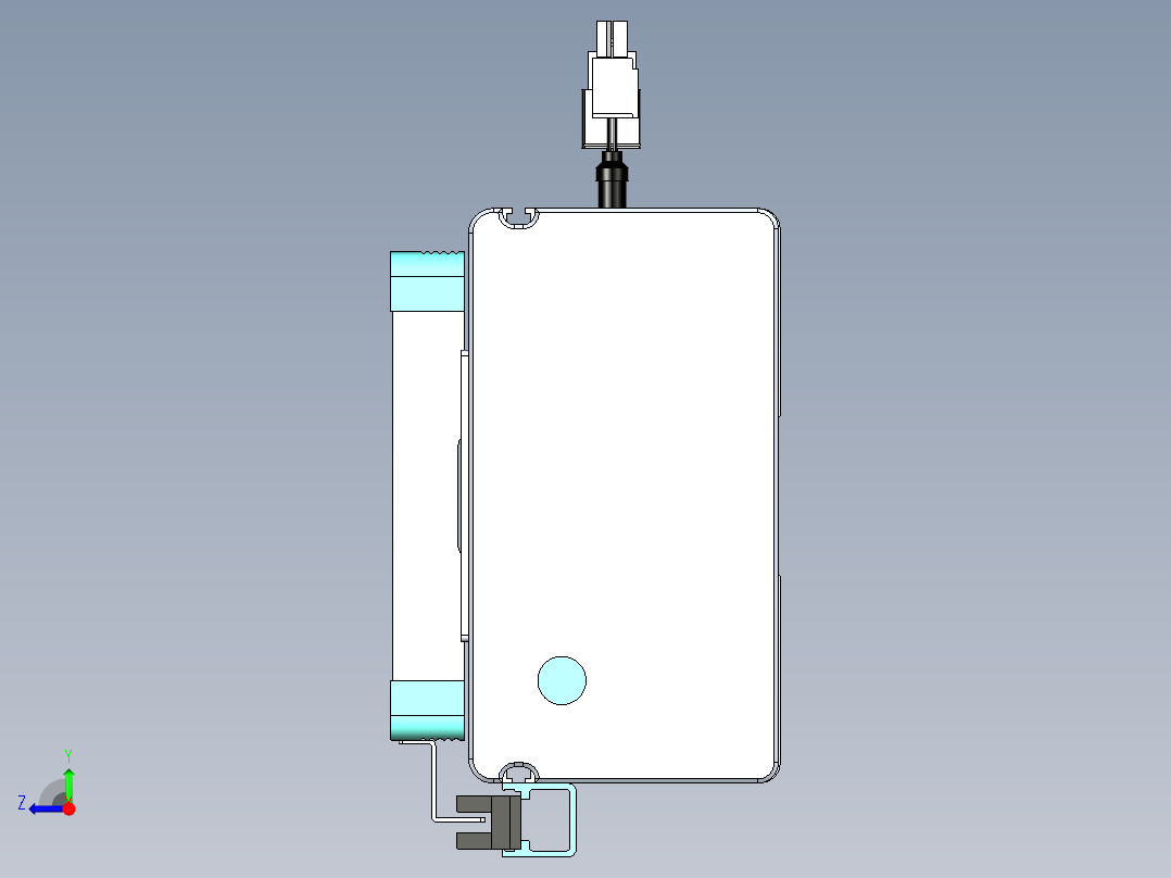 威洛博VC丝杆传动-无尘环境VC14-Lxx-C-S1350-BC-ZP40-C3右视图