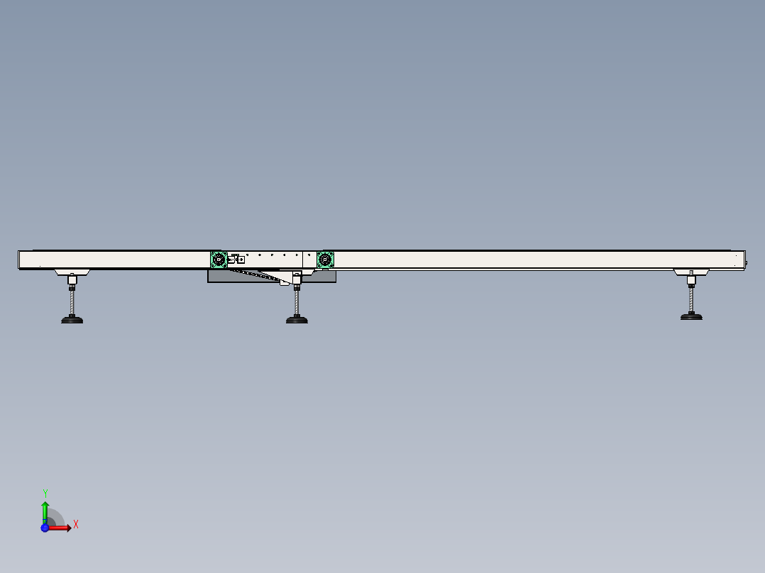 135皮带输送机(1)前视图