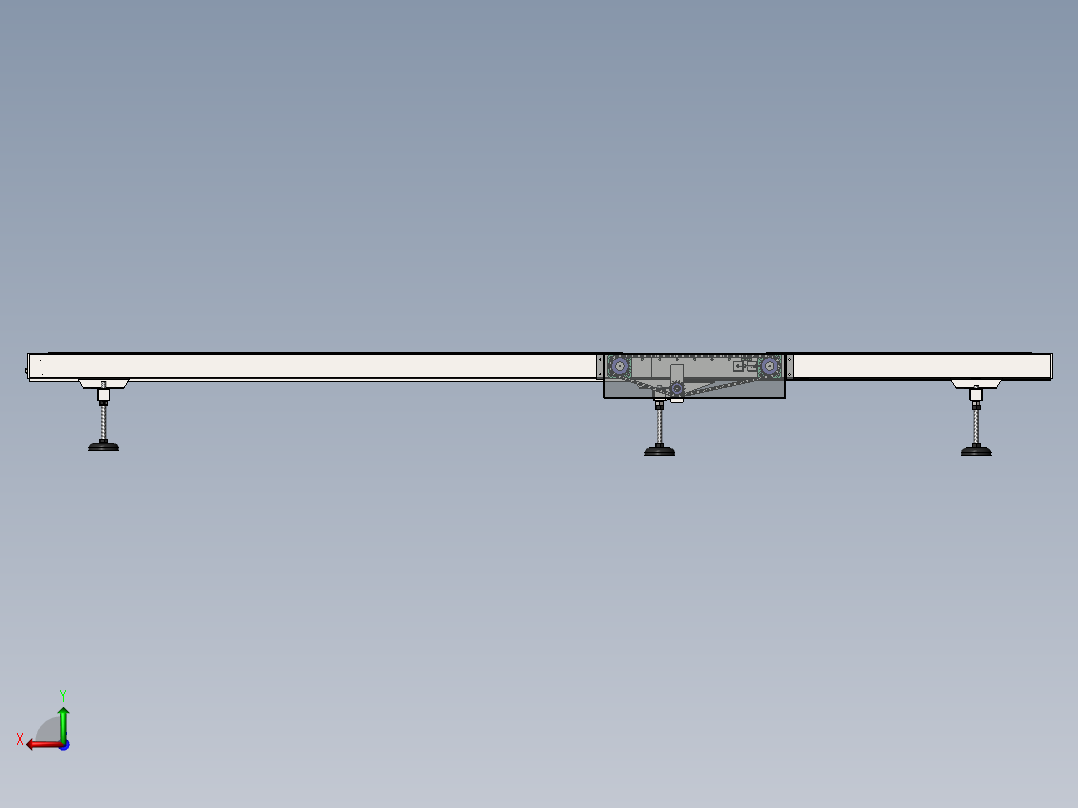 135皮带输送机(1)后视图