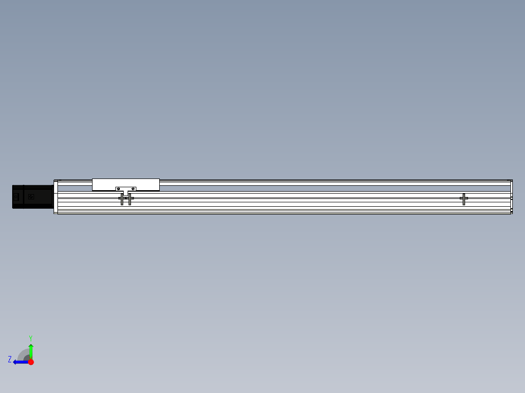 Toyo东佑达直线模组-ETH22-1150-BC-750W右视图