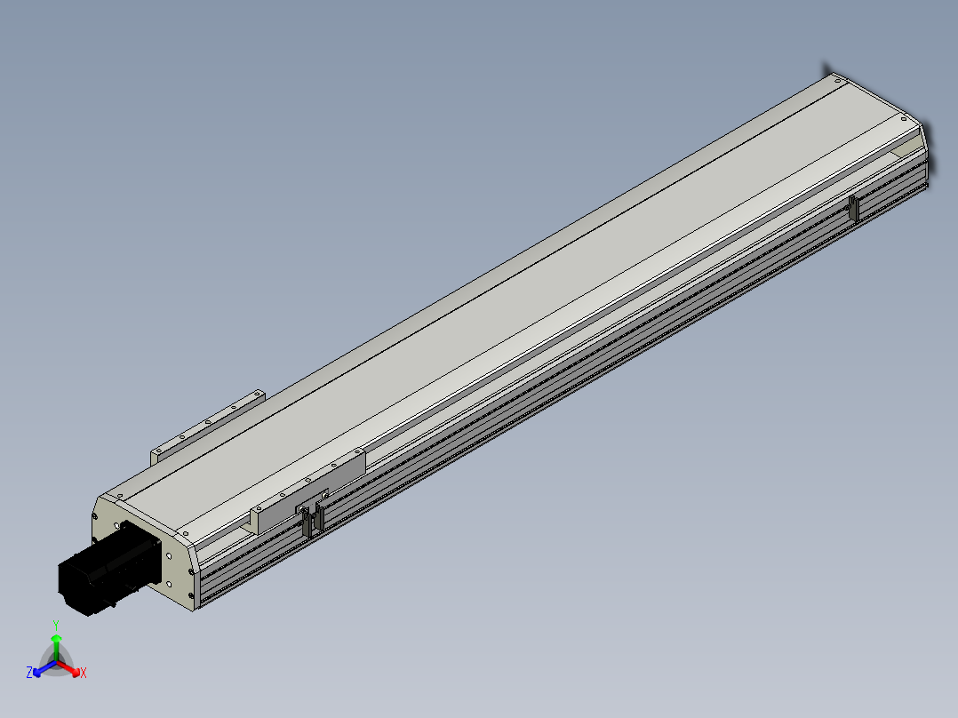 Toyo东佑达直线模组-ETH22-1150-BC-750W正等轴测图