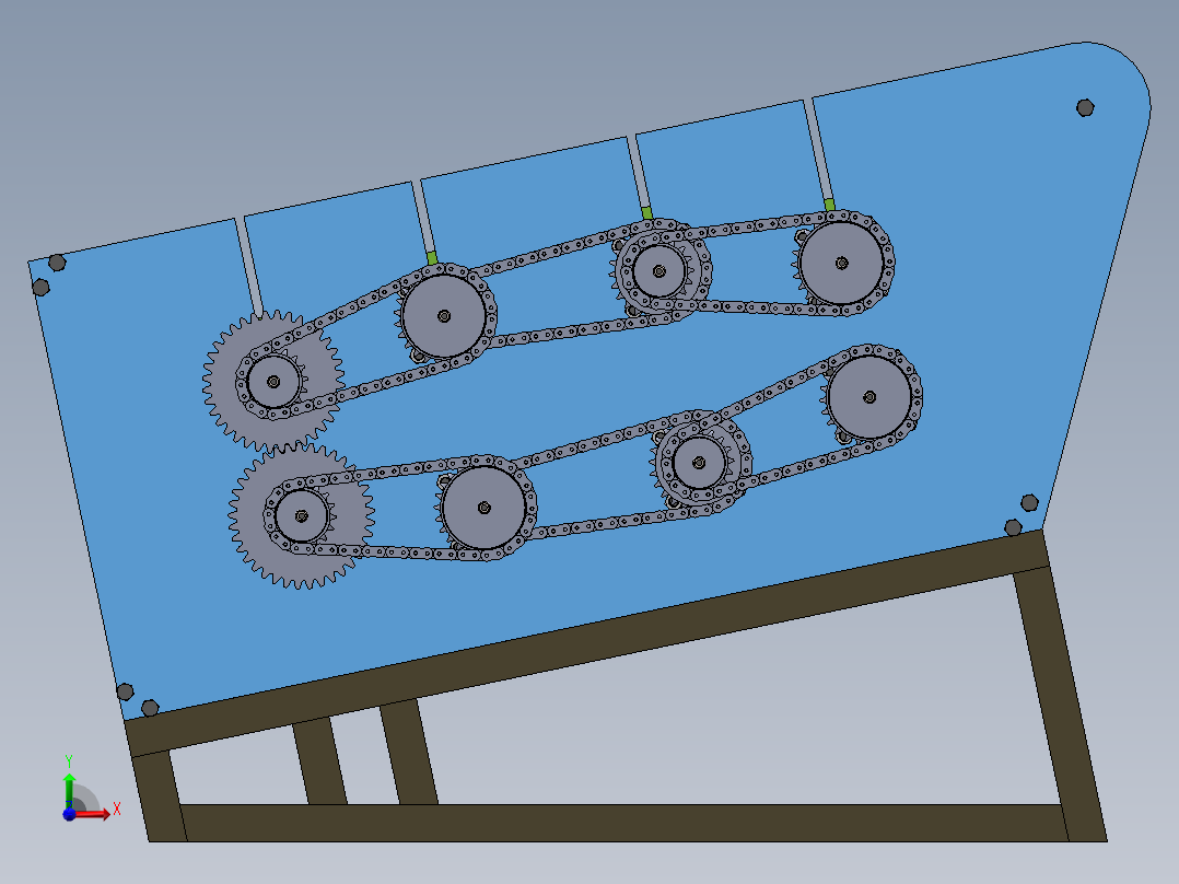 剥叶机剥离器1443111前视图