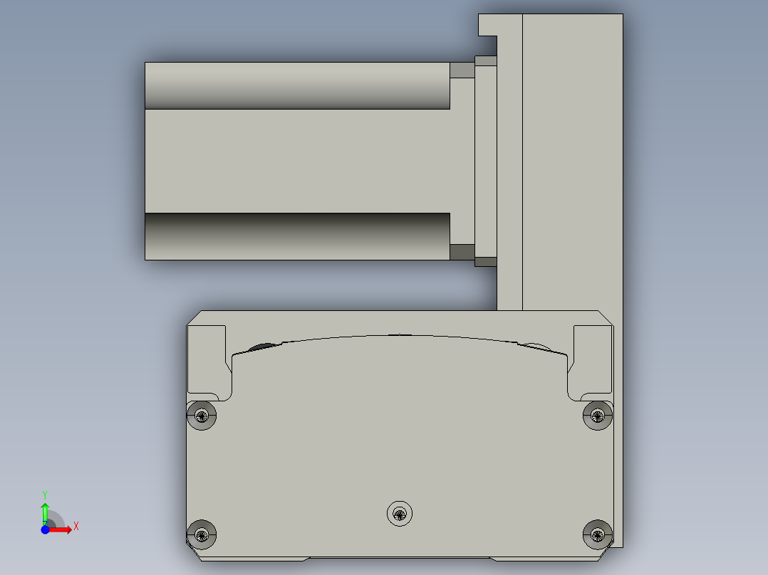 CCTL模组同步带-TL135B-LU-1300前视图