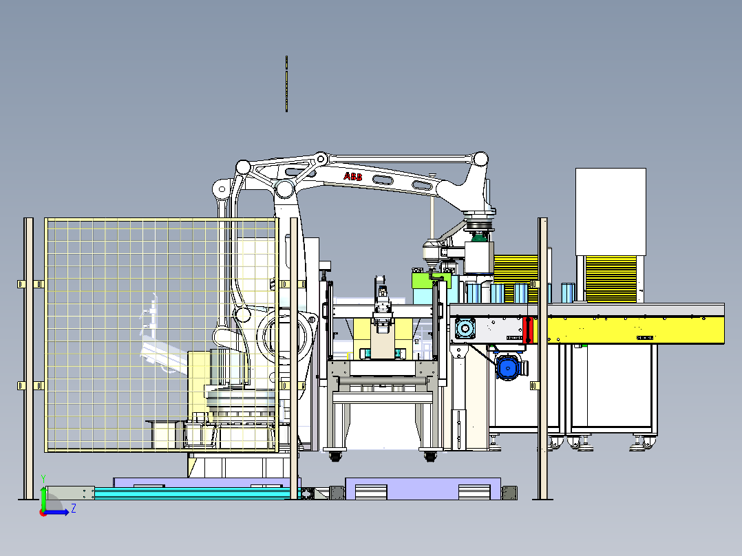 A5_家用电表自生产线左视图
