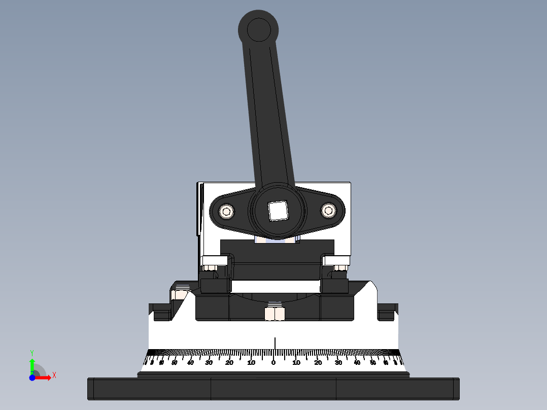 三坐标专用可微调台钳1072317===60前视图