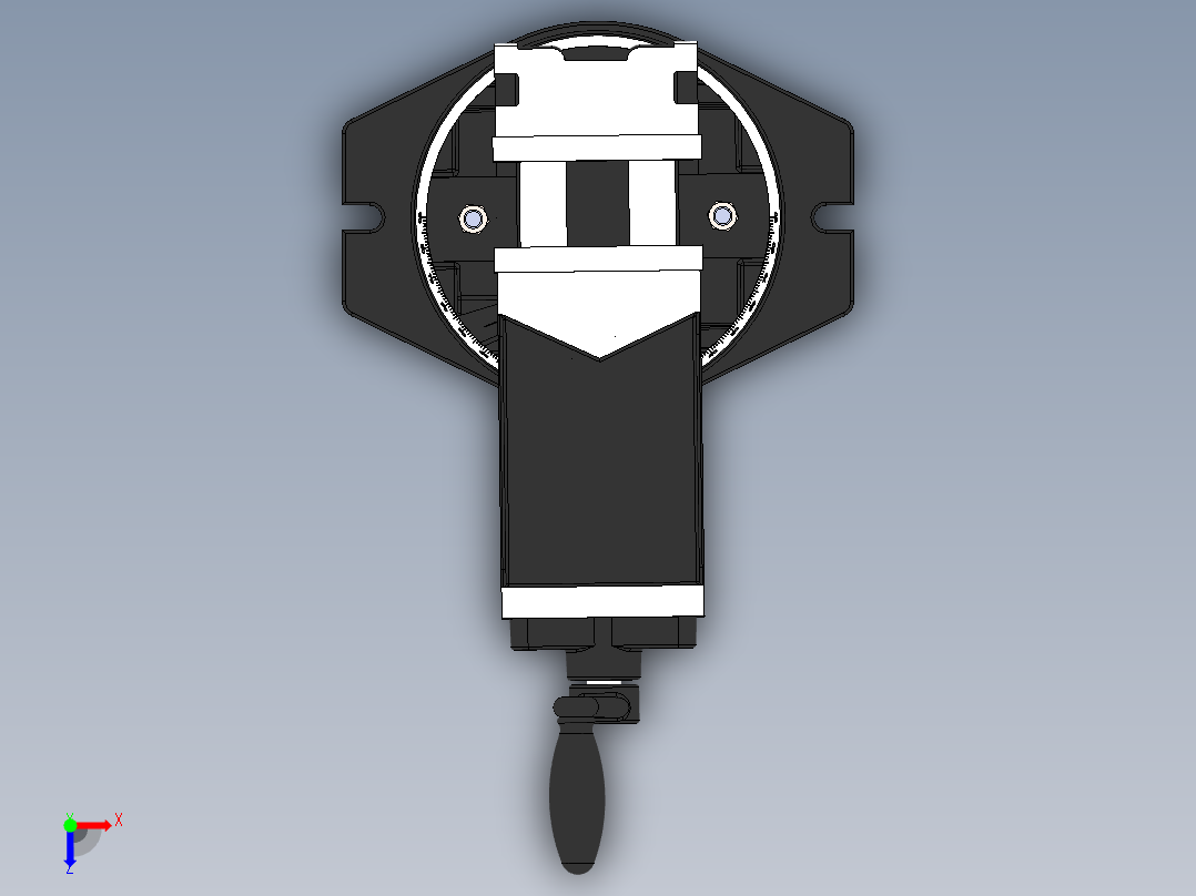 三坐标专用可微调台钳1072317===60俯视图