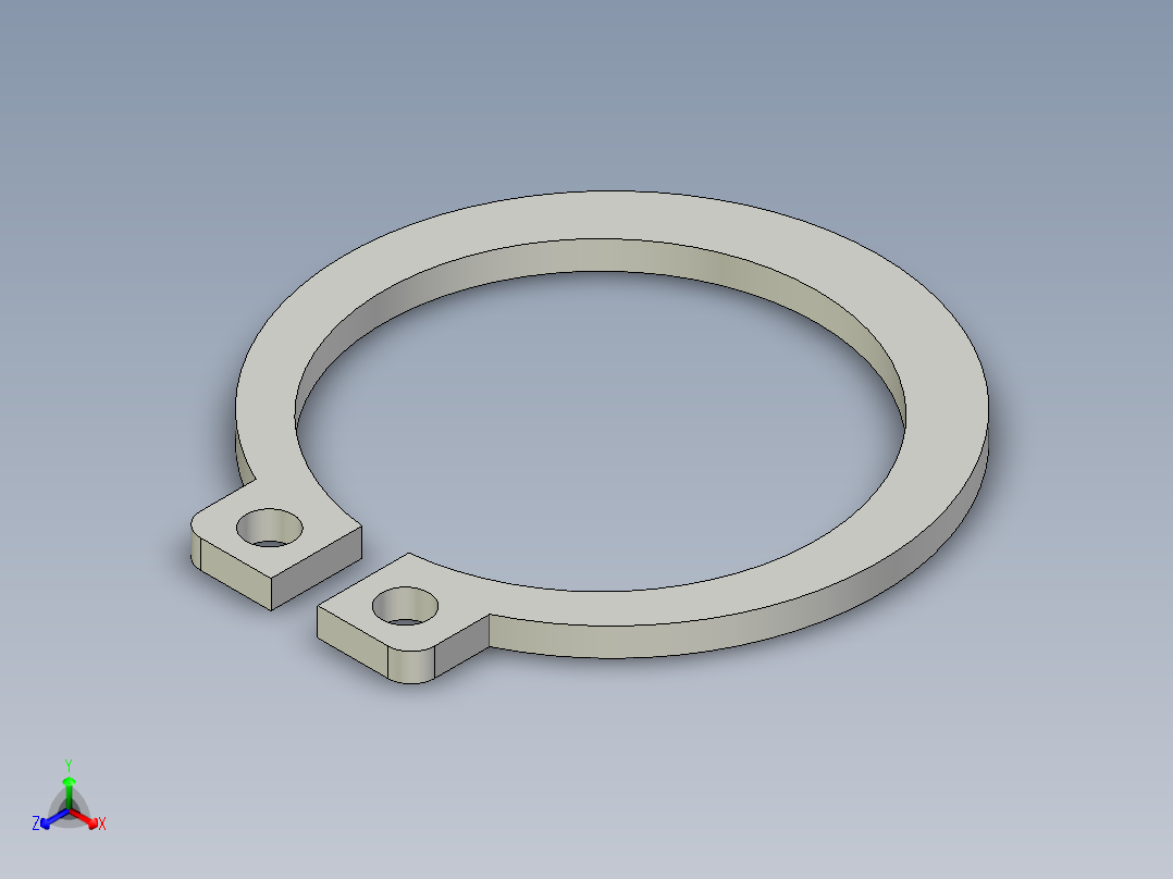 管道手动球阀-水管开关阀-手动阀门User Library-md52c150dn65-1_DN65SnapRing正等轴测图